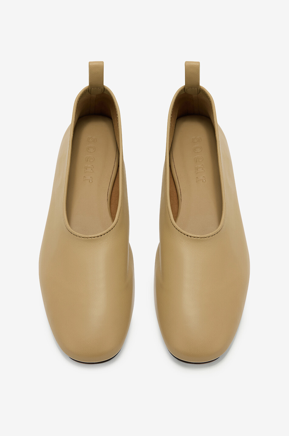 SOEUR Ballerinas aus Glattleder Bala Damen Hellbeige 3