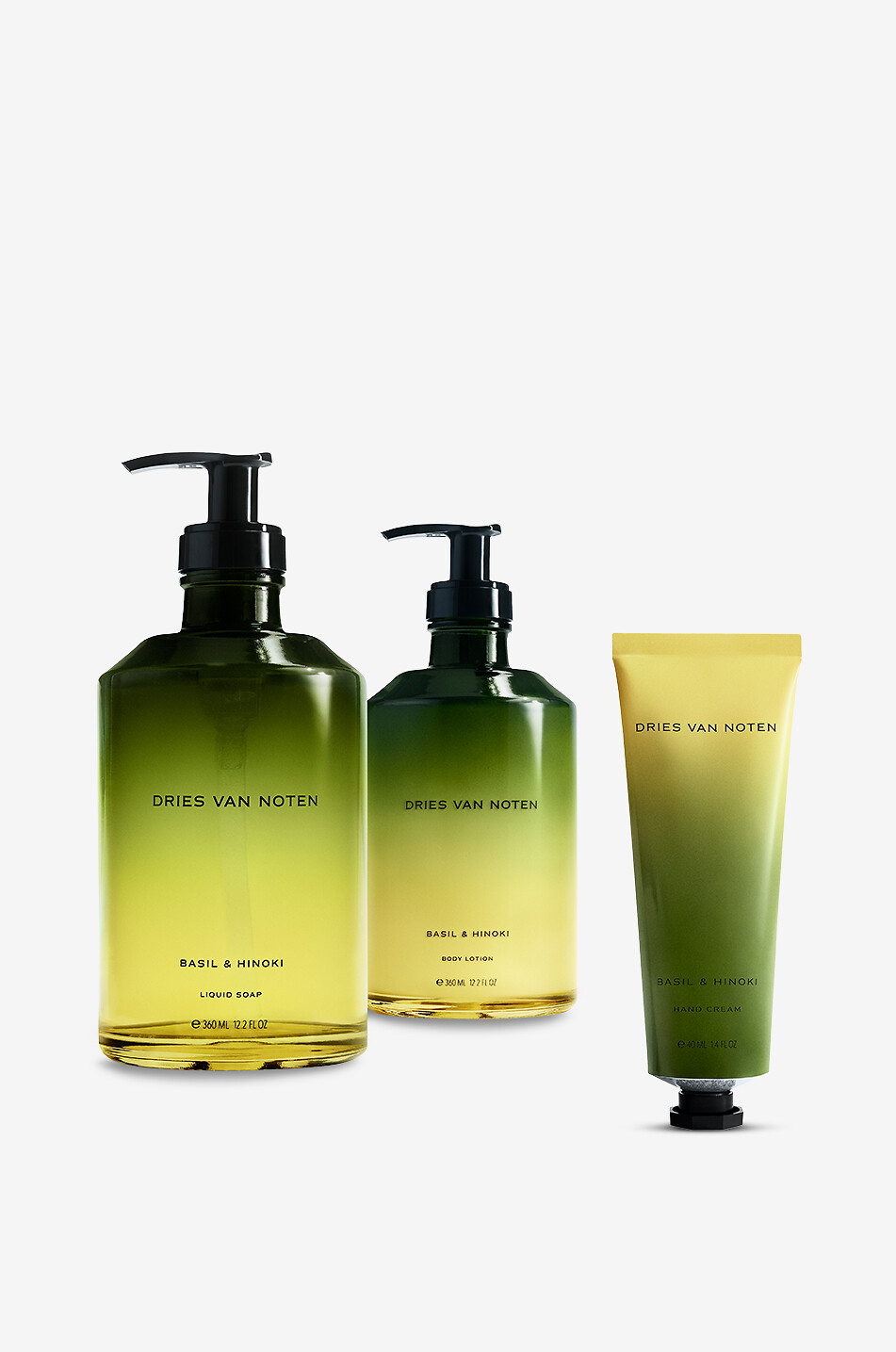 DRIES VAN NOTEN Lait pour le corps parfumé Basil & Hinoki - 360ml Unisexe Incolore 4