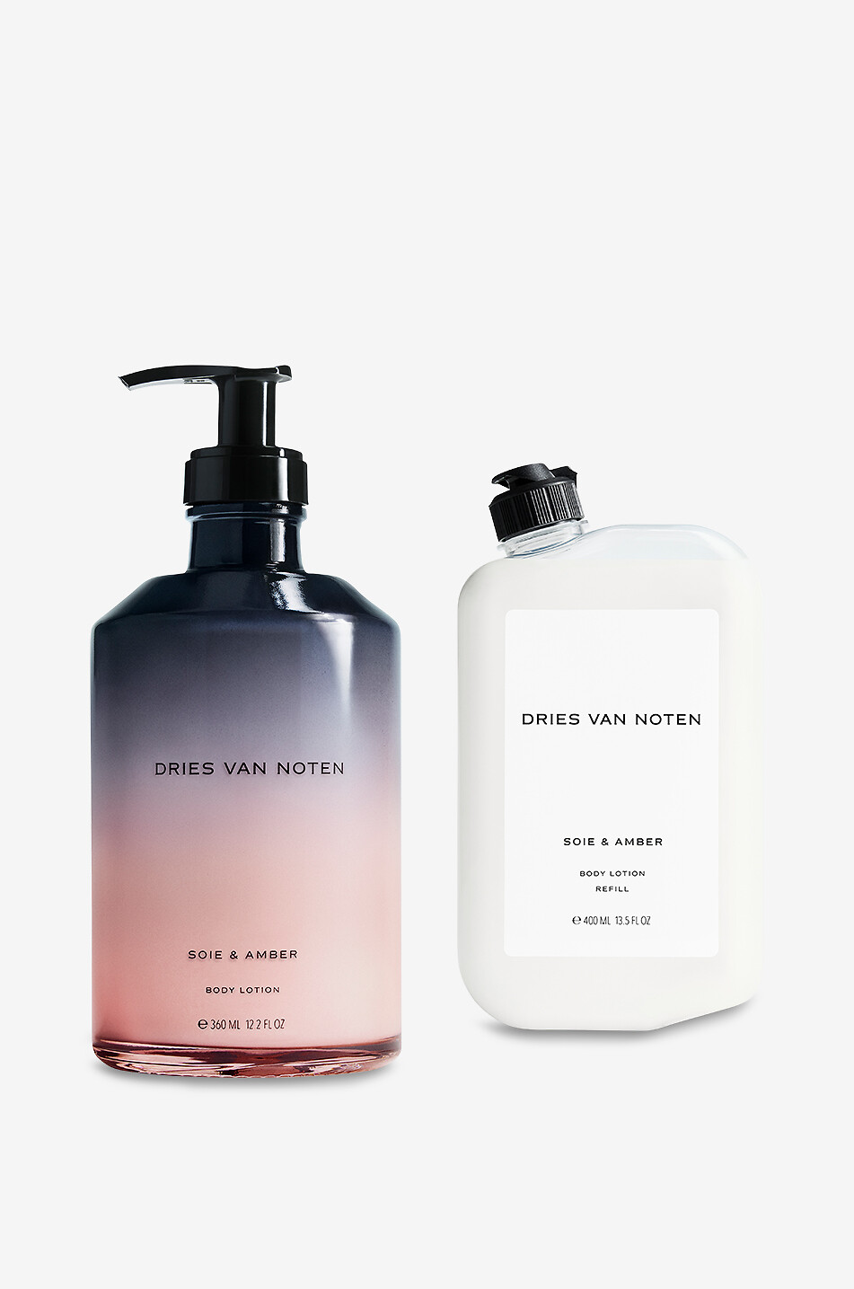 DRIES VAN NOTEN Lait pour le corps parfumé Soie & Amber - 360ml Unisexe Incolore 4