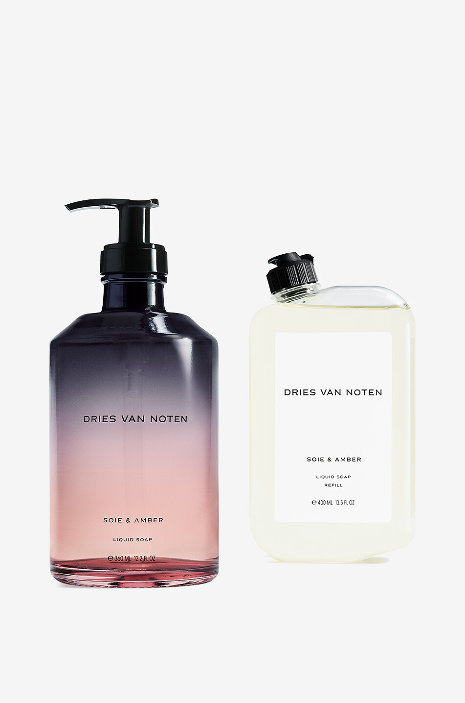 DRIES VAN NOTEN Soie & Amber liquid soap - 360ml Unisex Colourless 2