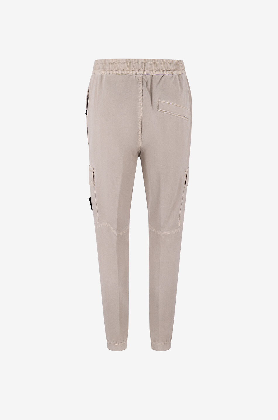 STONE ISLAND 3100033 Stretch Organic Broken Twill Cotton Old Effect tapered cargo trousers Men BEIGE 2