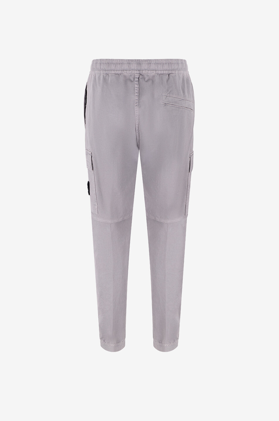 STONE ISLAND 3100033 Stretch Organic Broken Twill Cotton Old Effect tapered cargo trousers Men GREY 2