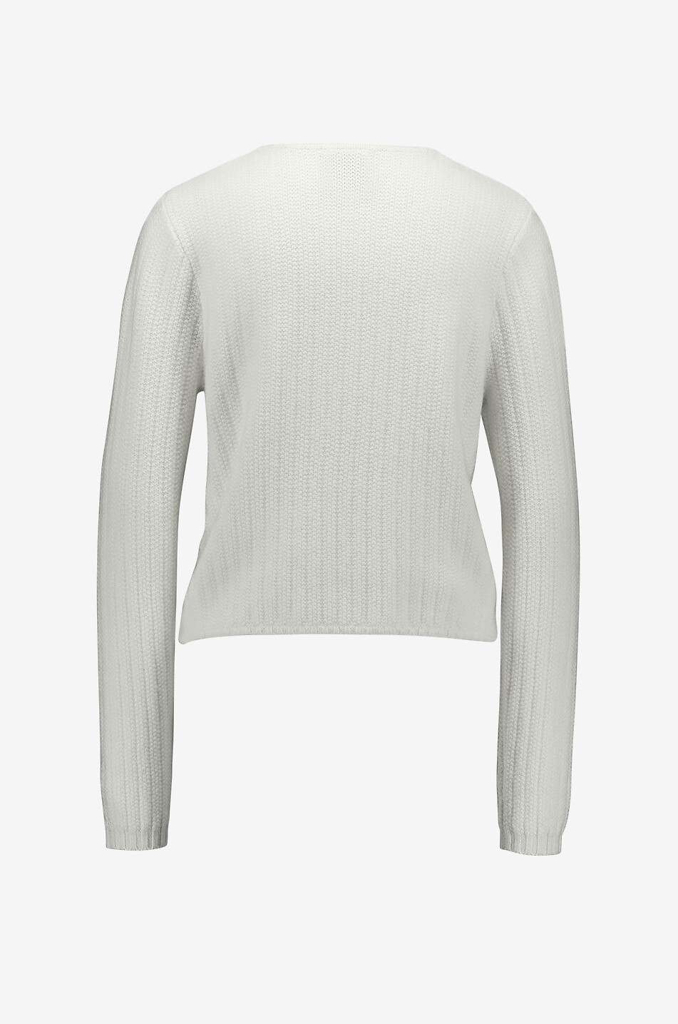 ALLUDE Cardigan mit Rundhalsausschnitt aus Kaschmirmischung Damen CREMEFARBEN 2