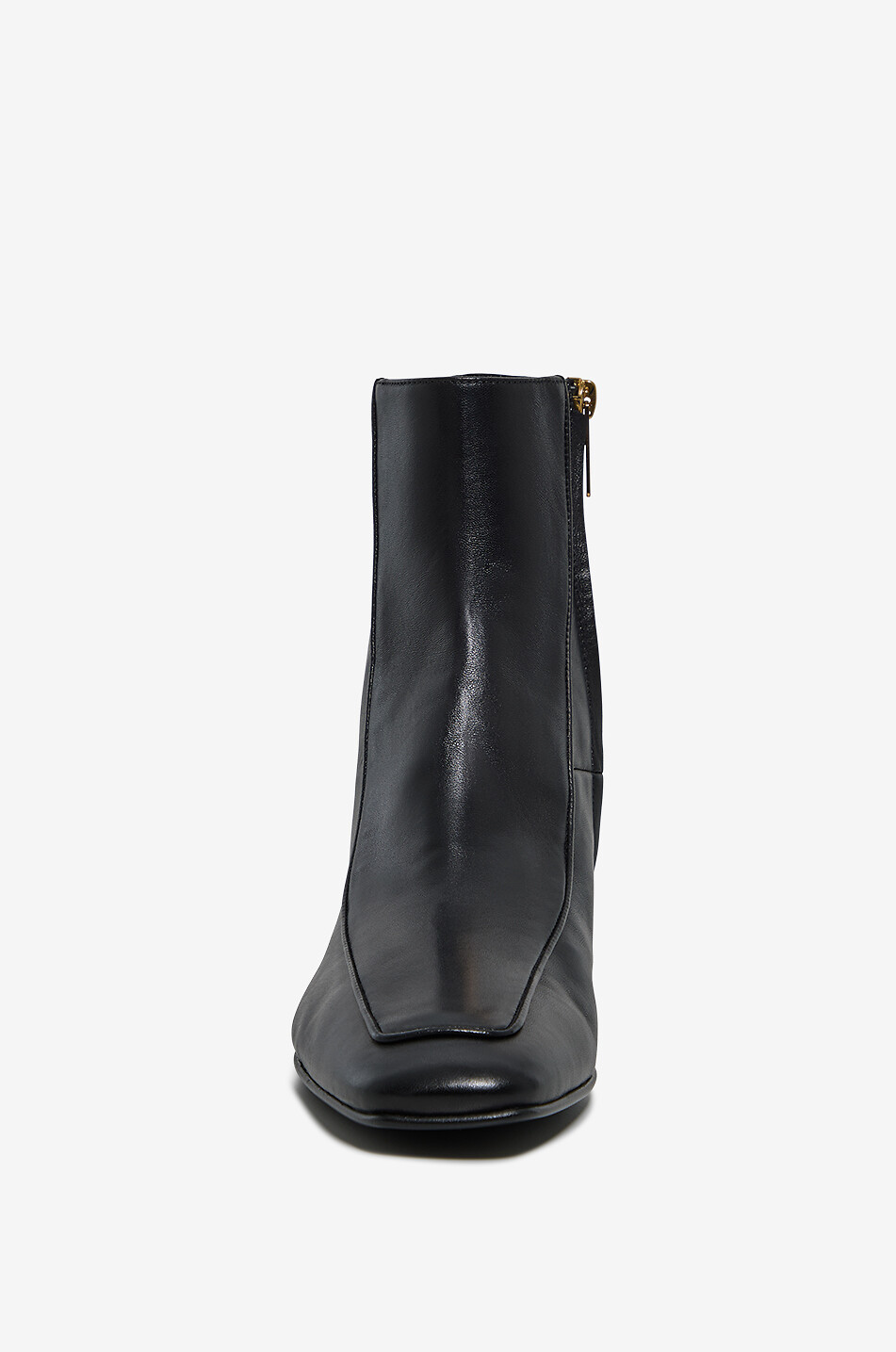 HERBERT LEVINE Bottines à talon carré en cuir de veau Shadown Ban 30 Femme NOIR 2