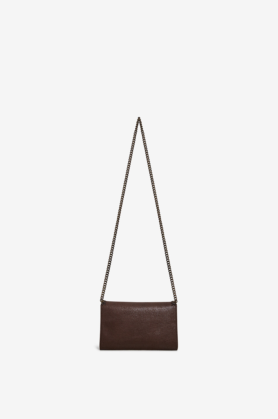 STELLA McCARTNEY Portefeuille à bandoulière chaîne Falabella Femme MARRON 3