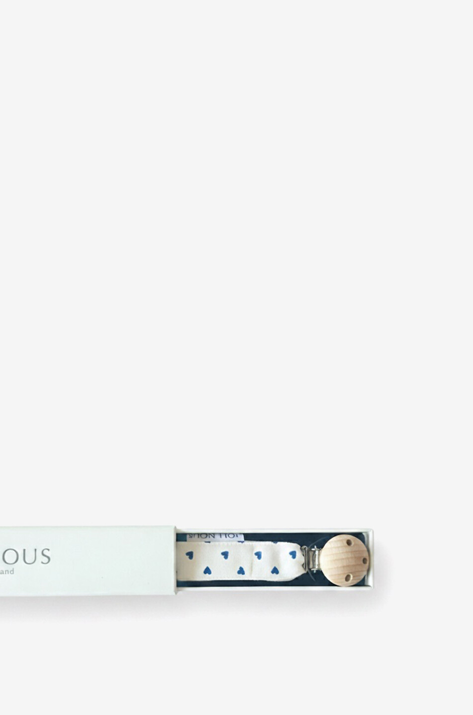 JOLI NOUS Attache-tétine fantaisie bébé Bébé BLEU 2