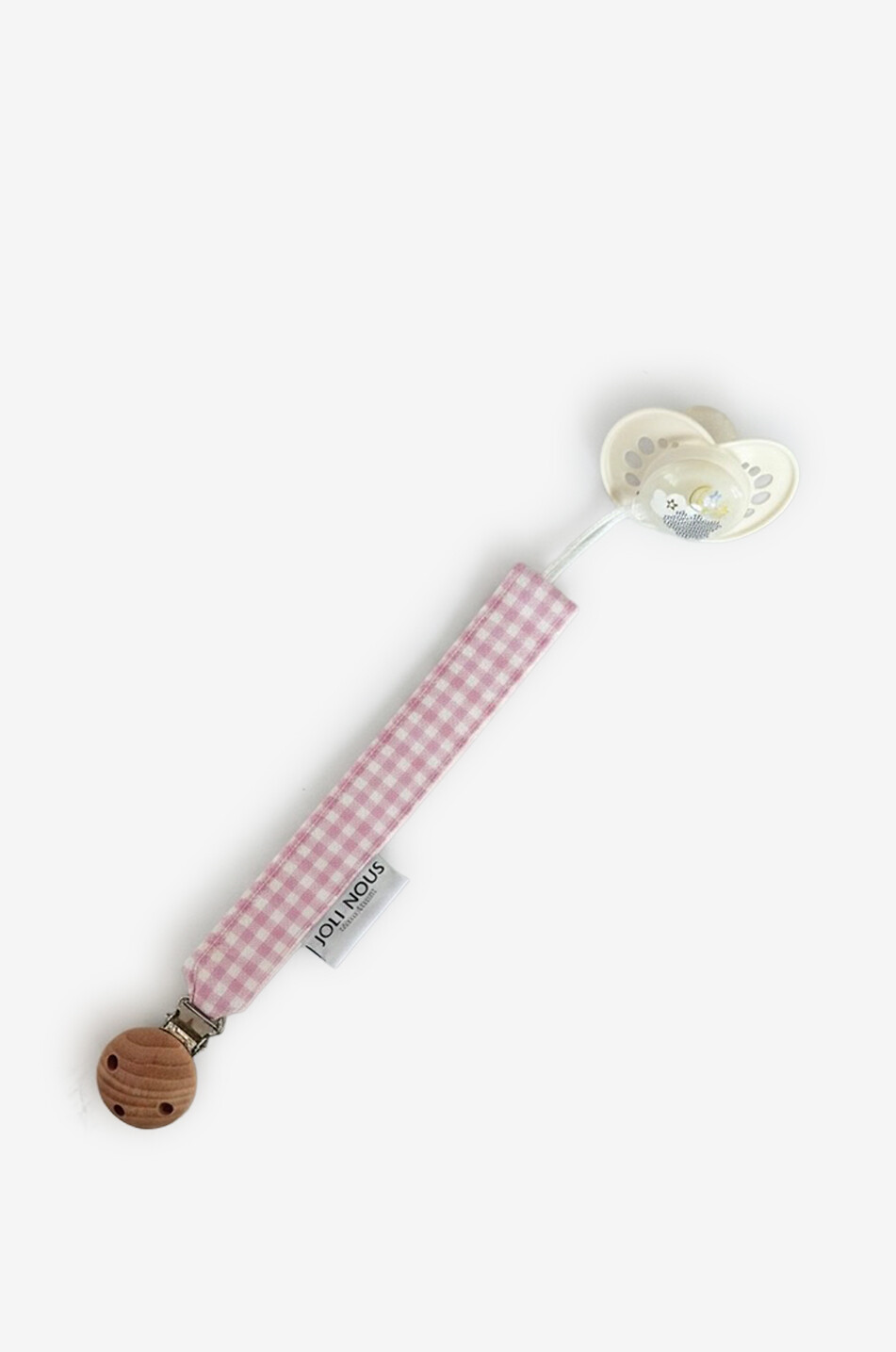 JOLI NOUS Fantasie-Schnullerhalter für Babys Baby ROSA 4