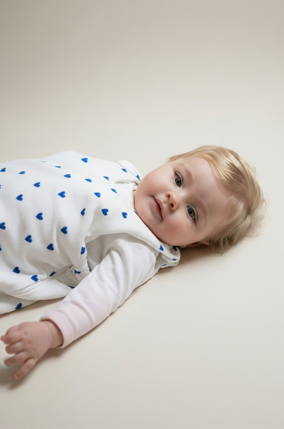 JOLI NOUS Gigoteuse réversible en gaze de bambou et coton bébé Bébé BLEU 2