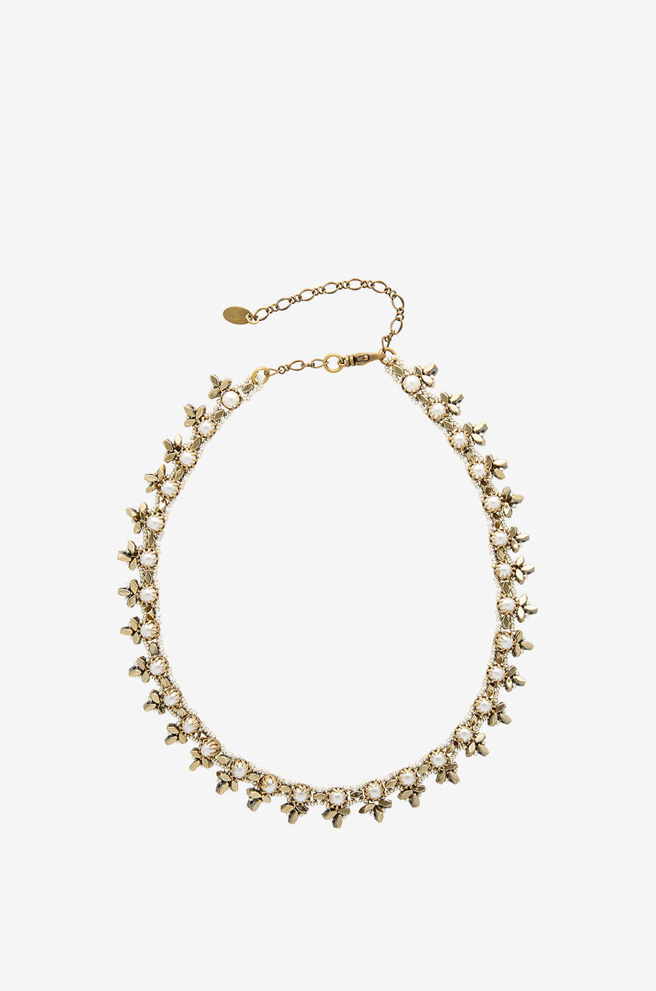 TATABORELLO Collier ras du cou en perles et hématite Merletto Femme MULTICOLORE 2