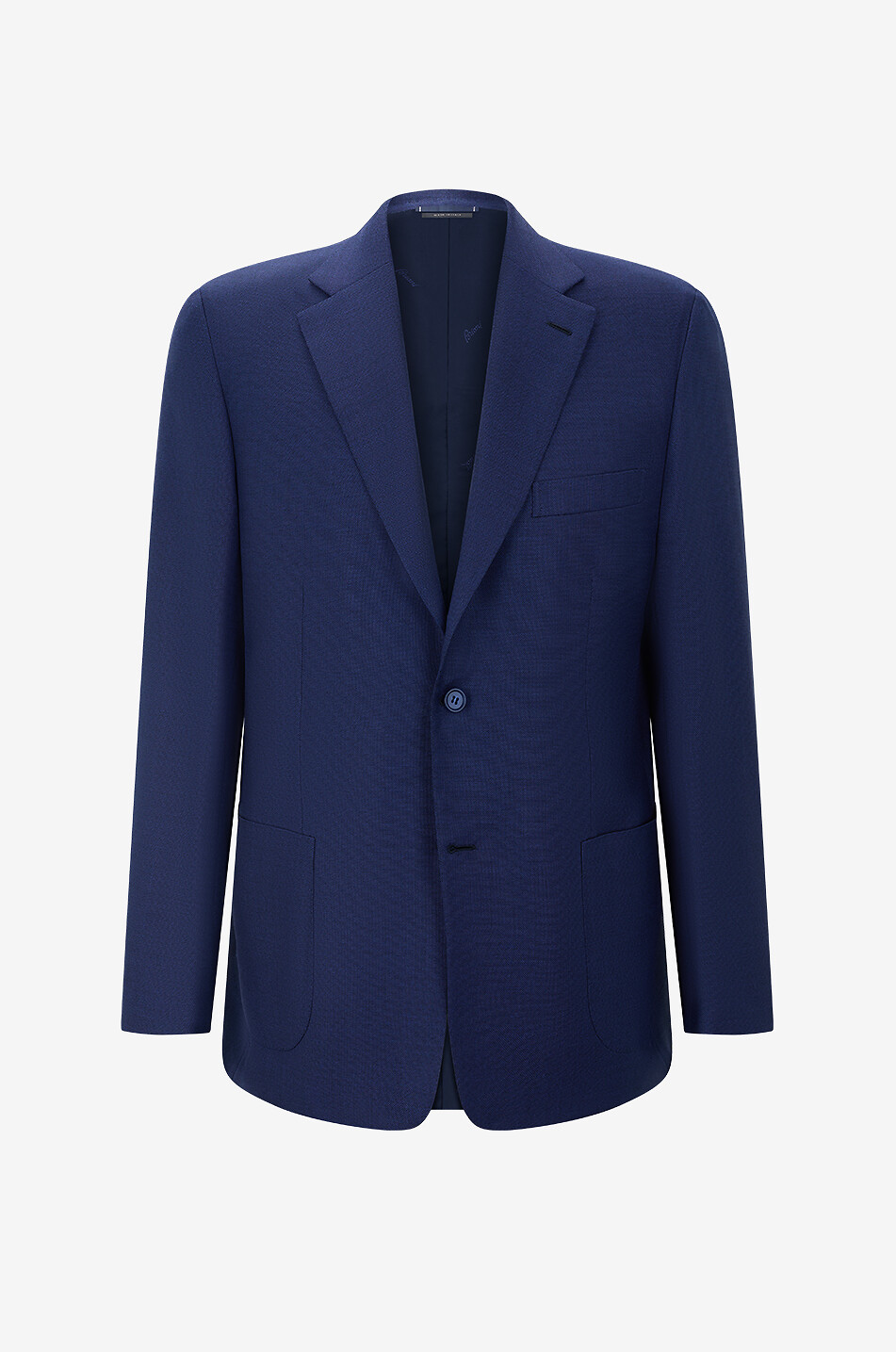 Blazer mit Revers aus Wolle und Seide