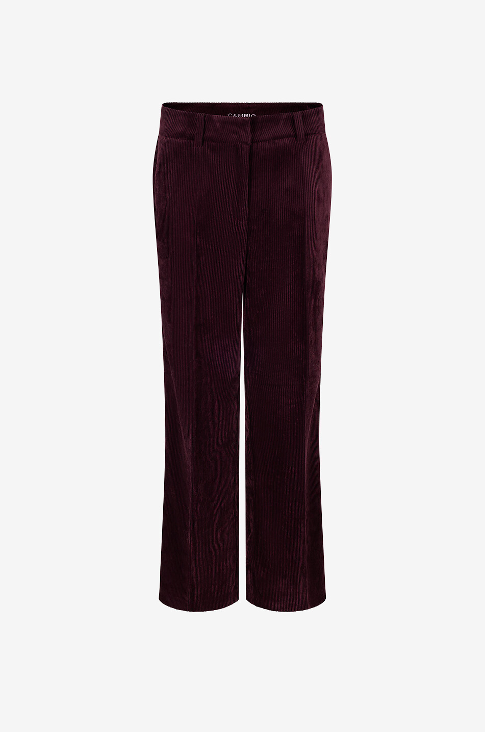 Hose mit weitem Bein aus Cord Amelie