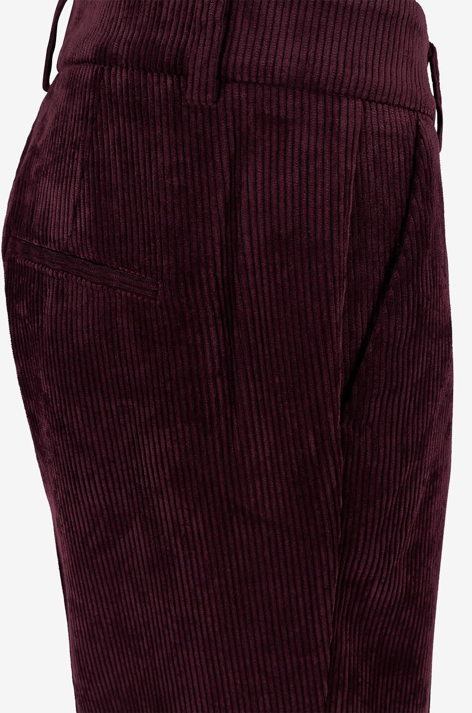 CAMBIO Hose mit weitem Bein aus Cord Amelie Damen ROT 3