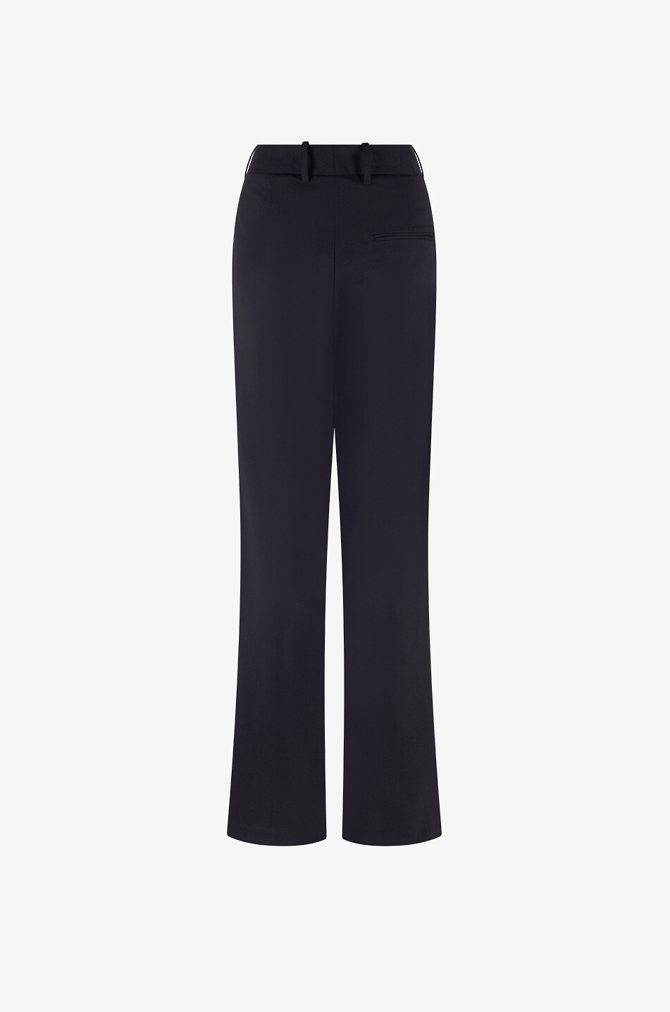 KALLMEYER Charlie slim straight-leg blended virgin wool trousers Women BLACK 2
