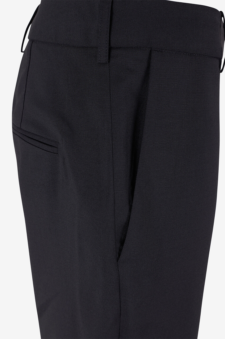 KALLMEYER Charlie slim straight-leg blended virgin wool trousers Women BLACK 3