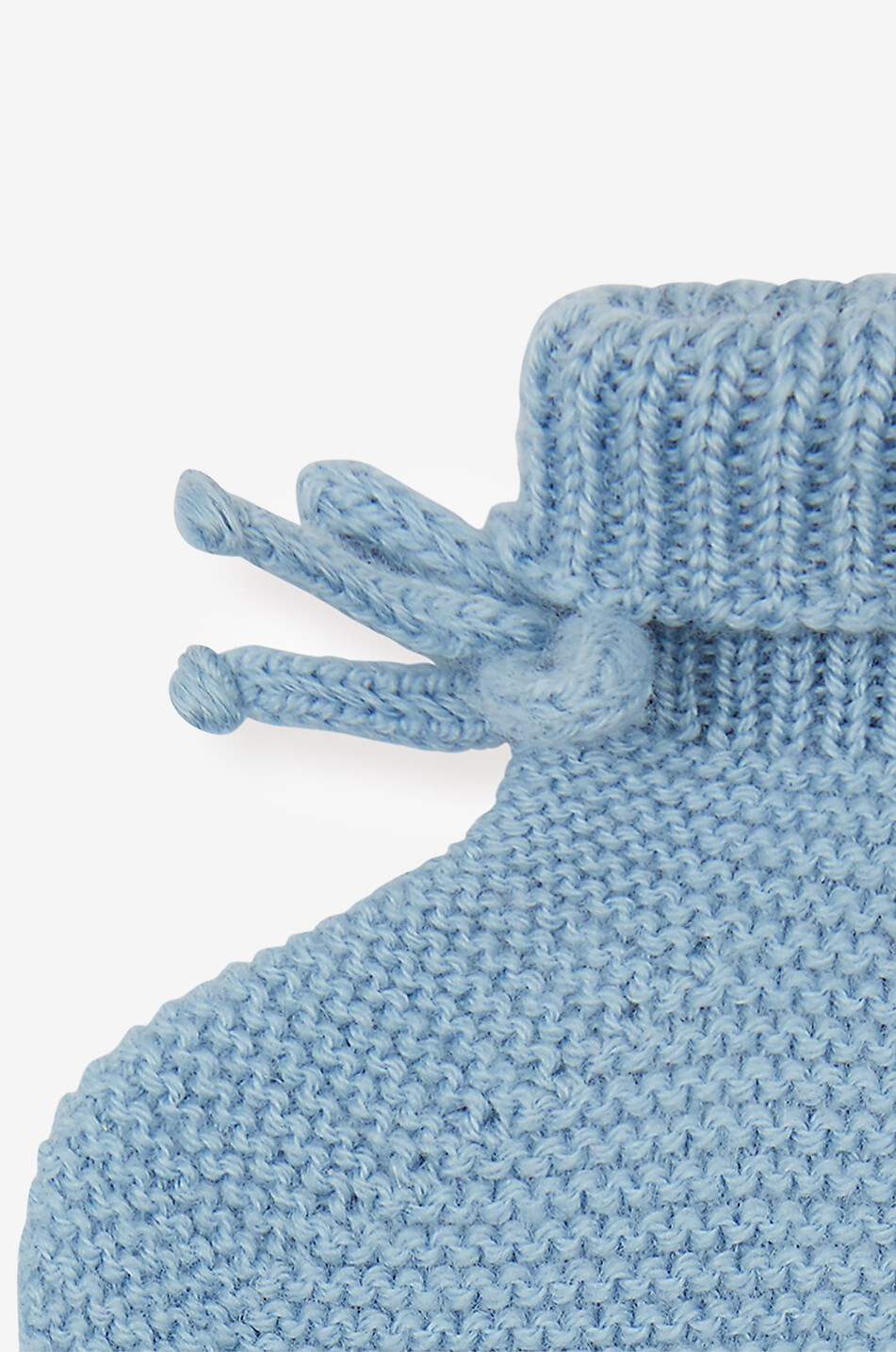 LA COQUETA Chaussons en maille de laine mérinos bébé Rimevera Bébé BLEU 2