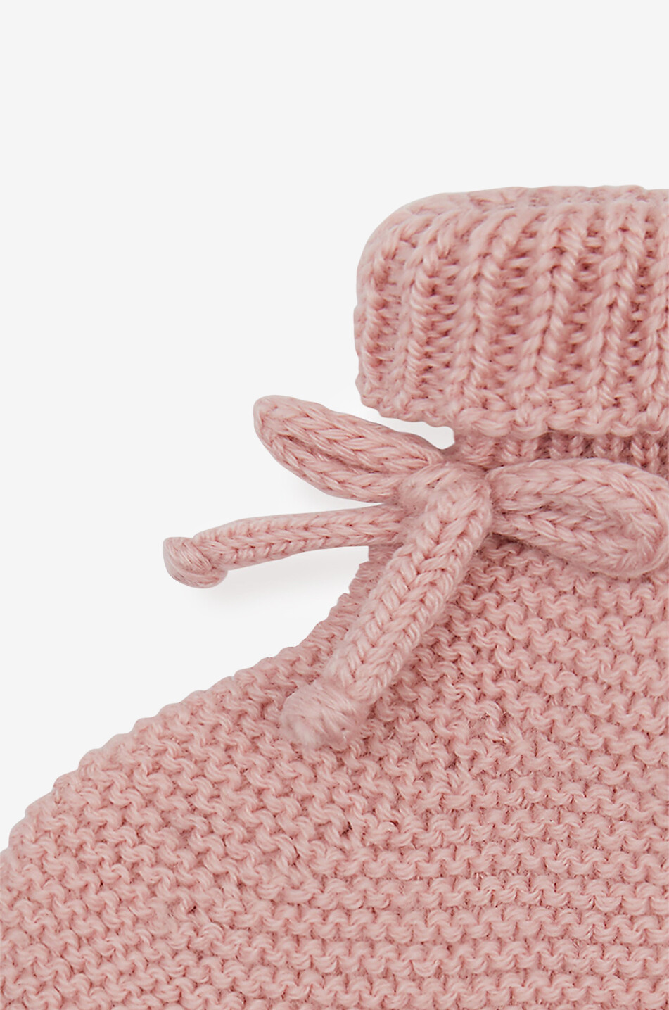 LA COQUETA Chaussons en maille de laine mérinos bébé Rimevera Bébé ROSE 2
