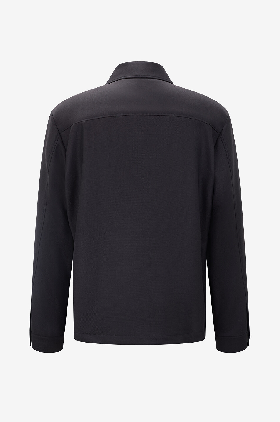 CORNELIANI Chemise surchemise à manches longues en laine vierge Homme MARRON FONCÉ 2