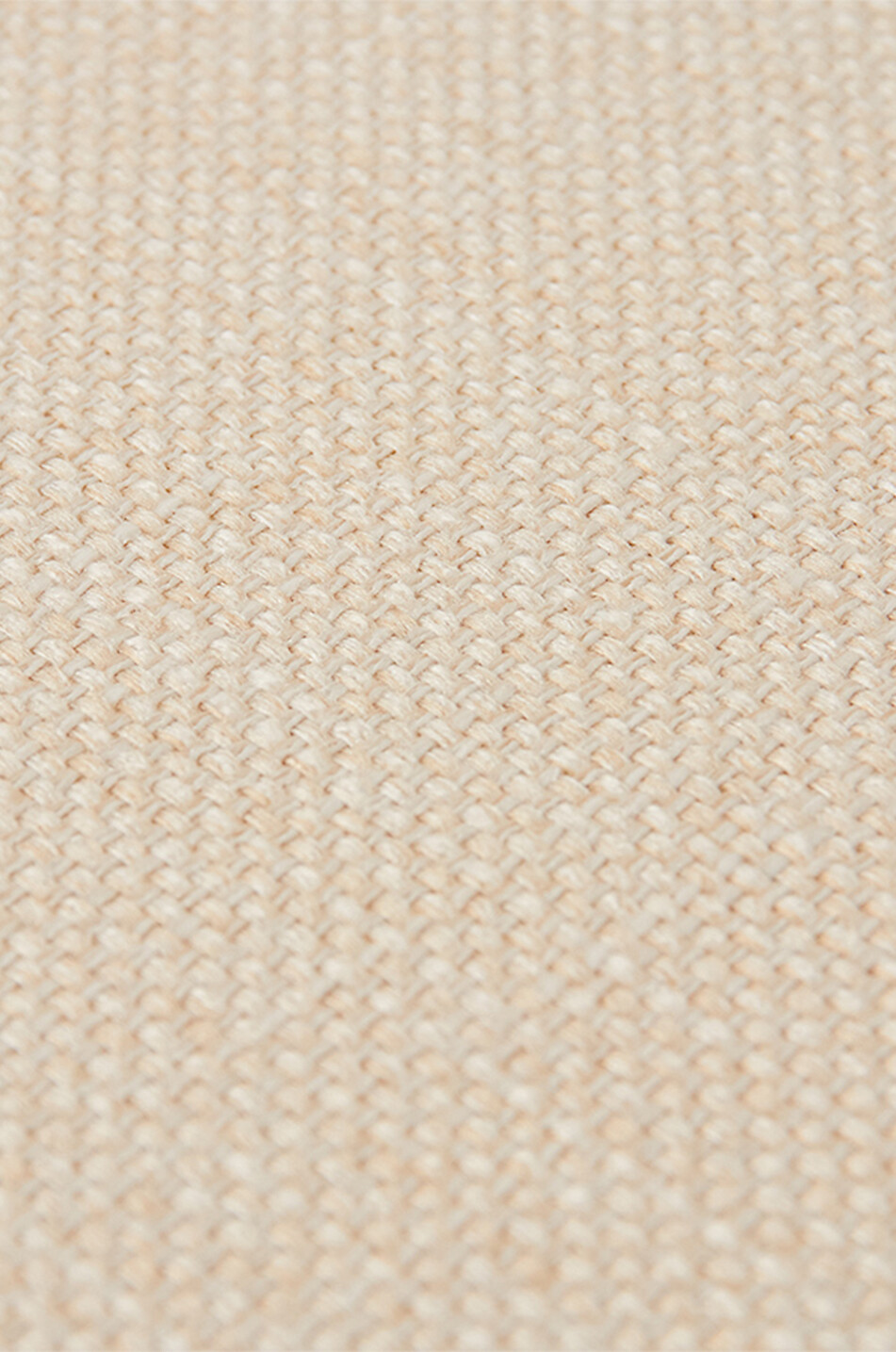 HKLIVING Lobby Natural woven fabric upholstered stool with arched legs Home EGGSHELL 3