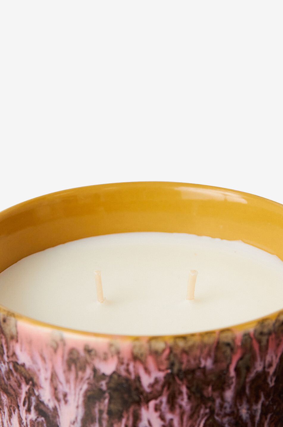 HKLIVING Bougie parfumée en céramique émaillée Cape Town Maison MULTICOLORE 4