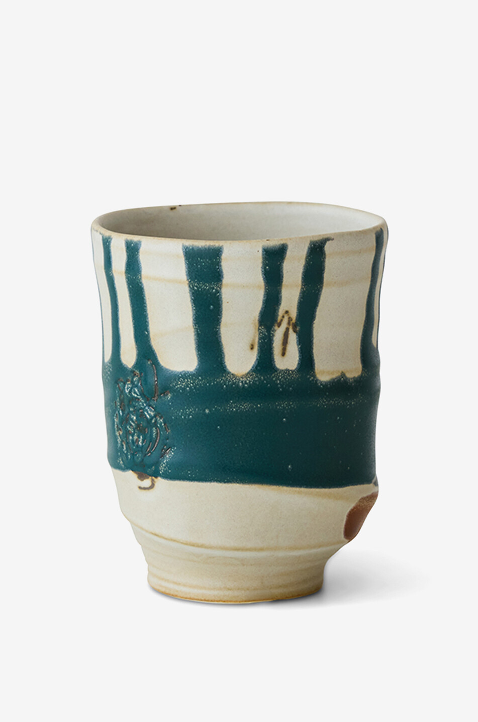 HKLIVING Mug en grès artisanal émaillé Artist Ceramics Dipped Maison MULTICOLORE 1