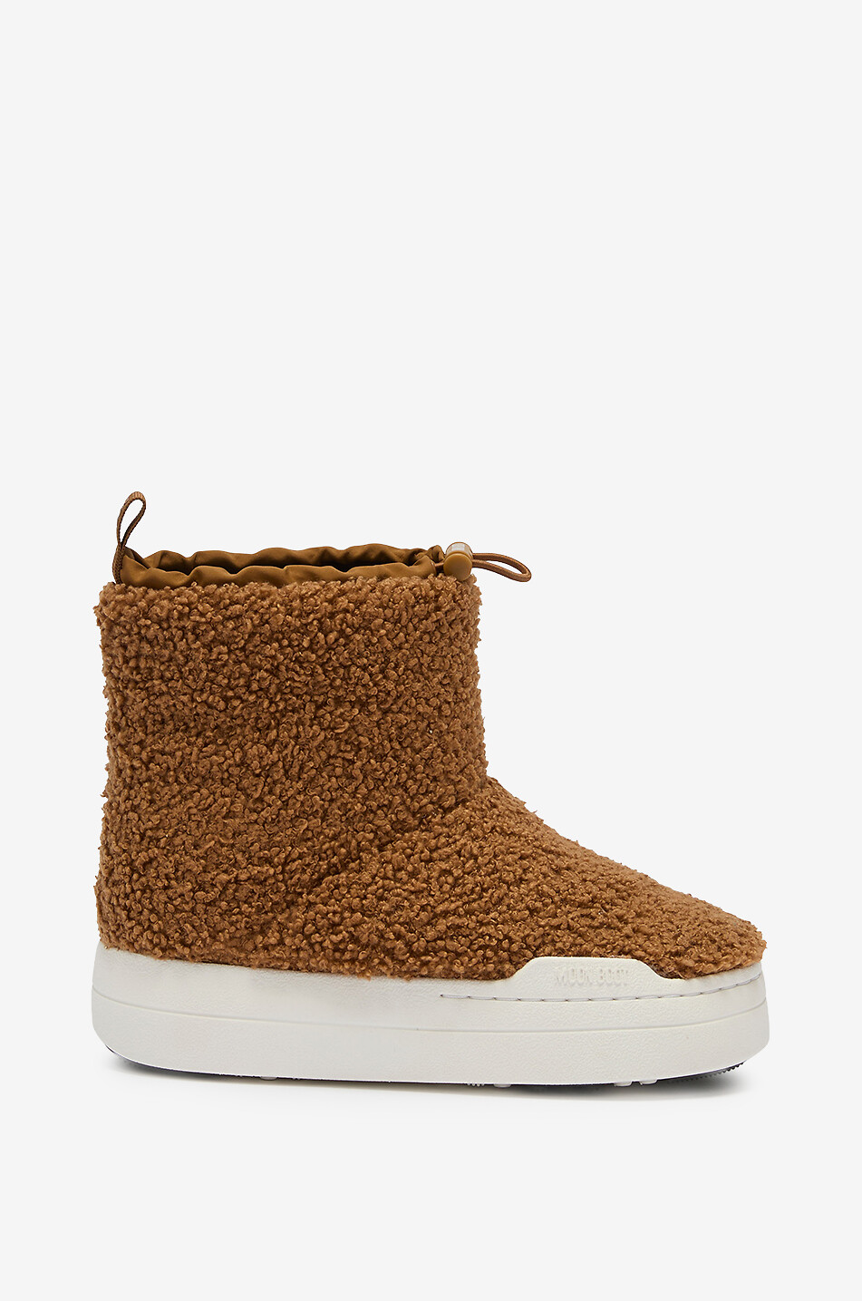 Spark Tube Mid Fleece girl's synthetic shearling ankle boots