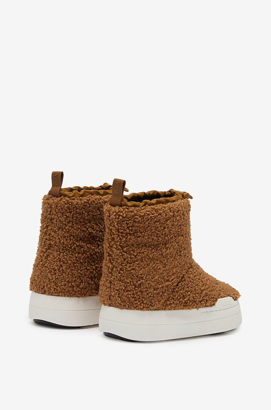 MOON BOOT Spark Tube Mid Fleece girl's synthetic shearling ankle boots Girl BROWN 2