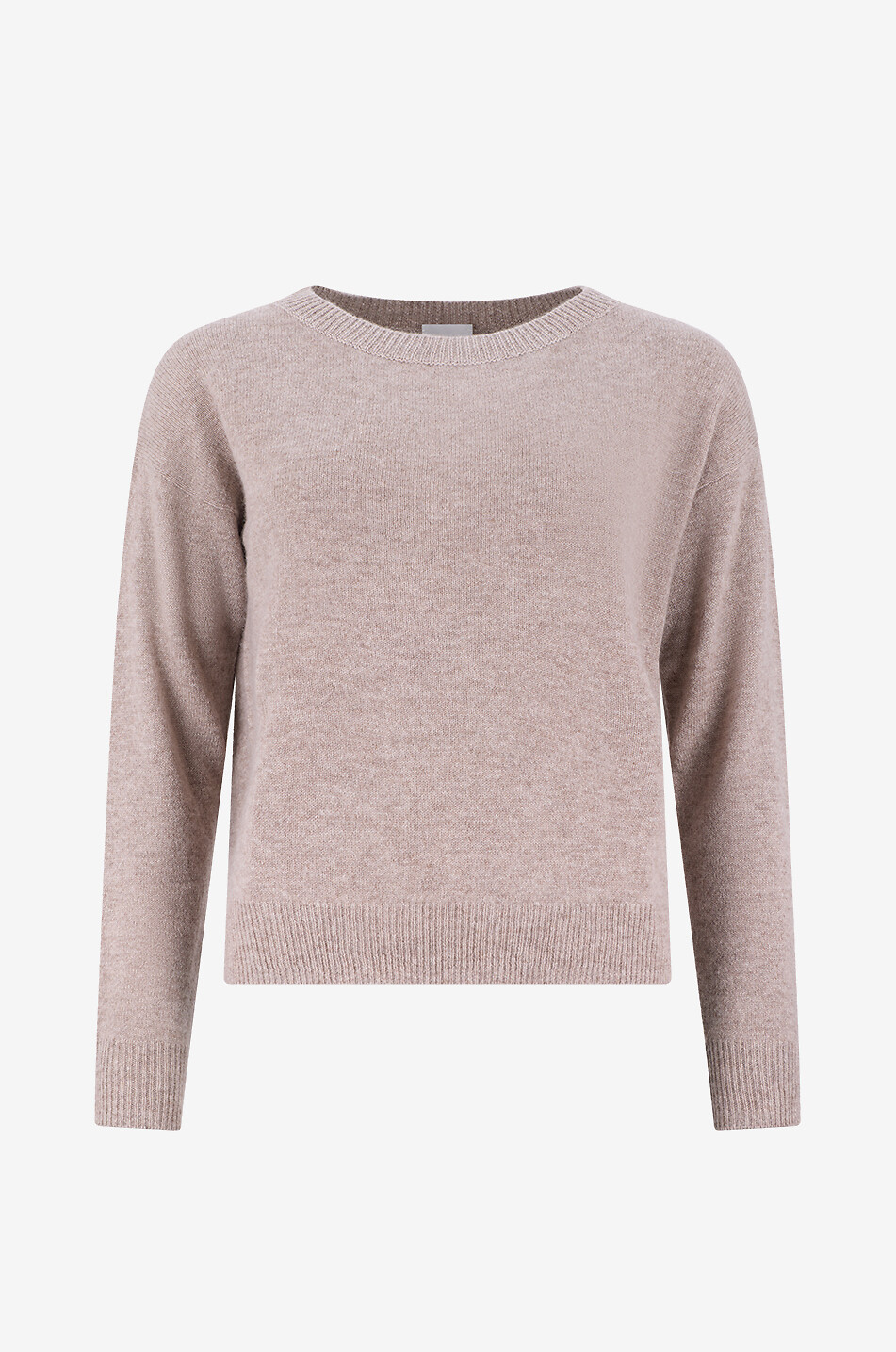 ALLUDE Pullover mit Rundhalsausschnitt aus Kaschmir Damen [akeneo-beigefonce] 1