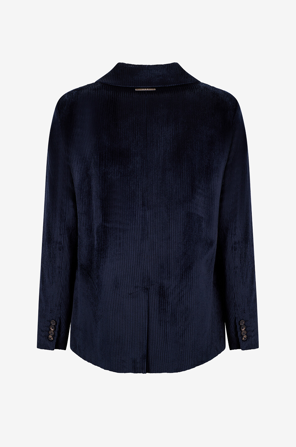 PESERICO Samtanzug mit Strass aus Cord Damen BLAU 2
