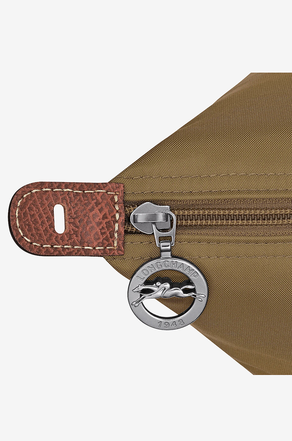LONGCHAMP Reisetasche aus recyceltem Canvas Le Pliage Original S Damen KHAKI 5
