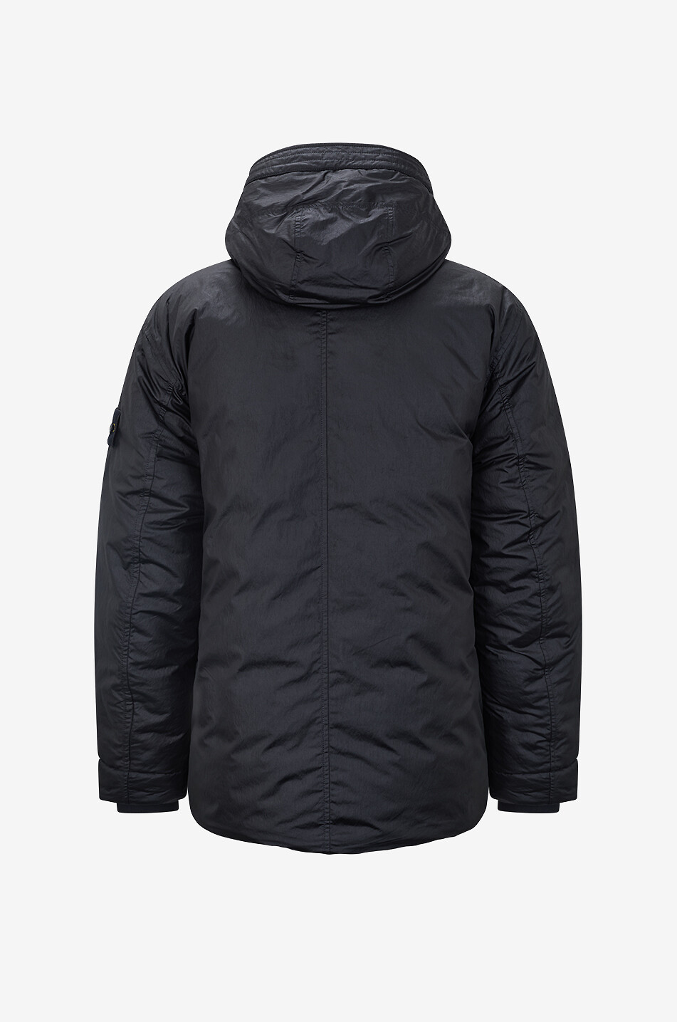 STONE ISLAND Kurze Parka mit Kapuze aus technischem Gewebe 4100011 Herren SCHWARZ 2