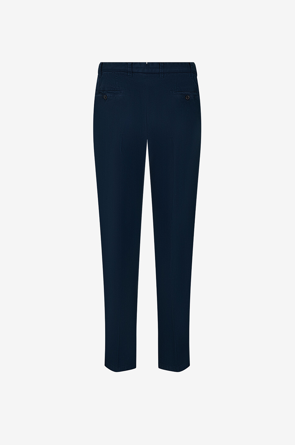 FEDELI Old Boston Twill straight-leg blended cotton trousers Men DARK BLUE 2