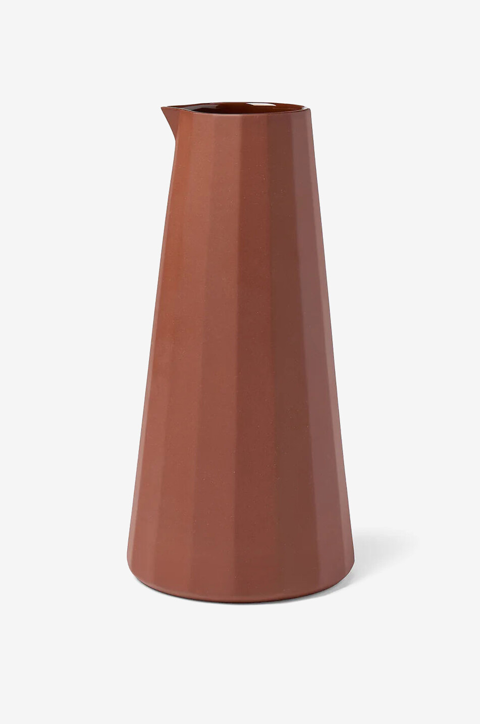 THE CONRAN SHOP Carafe en porcelaine Fade - H22 Maison MARRON 1