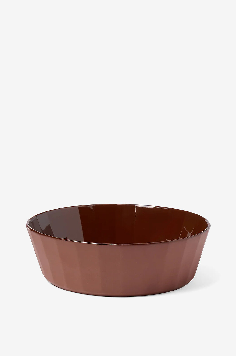 THE CONRAN SHOP Bol de service en porcelaine émaillée Fade - H6 Maison MARRON 1