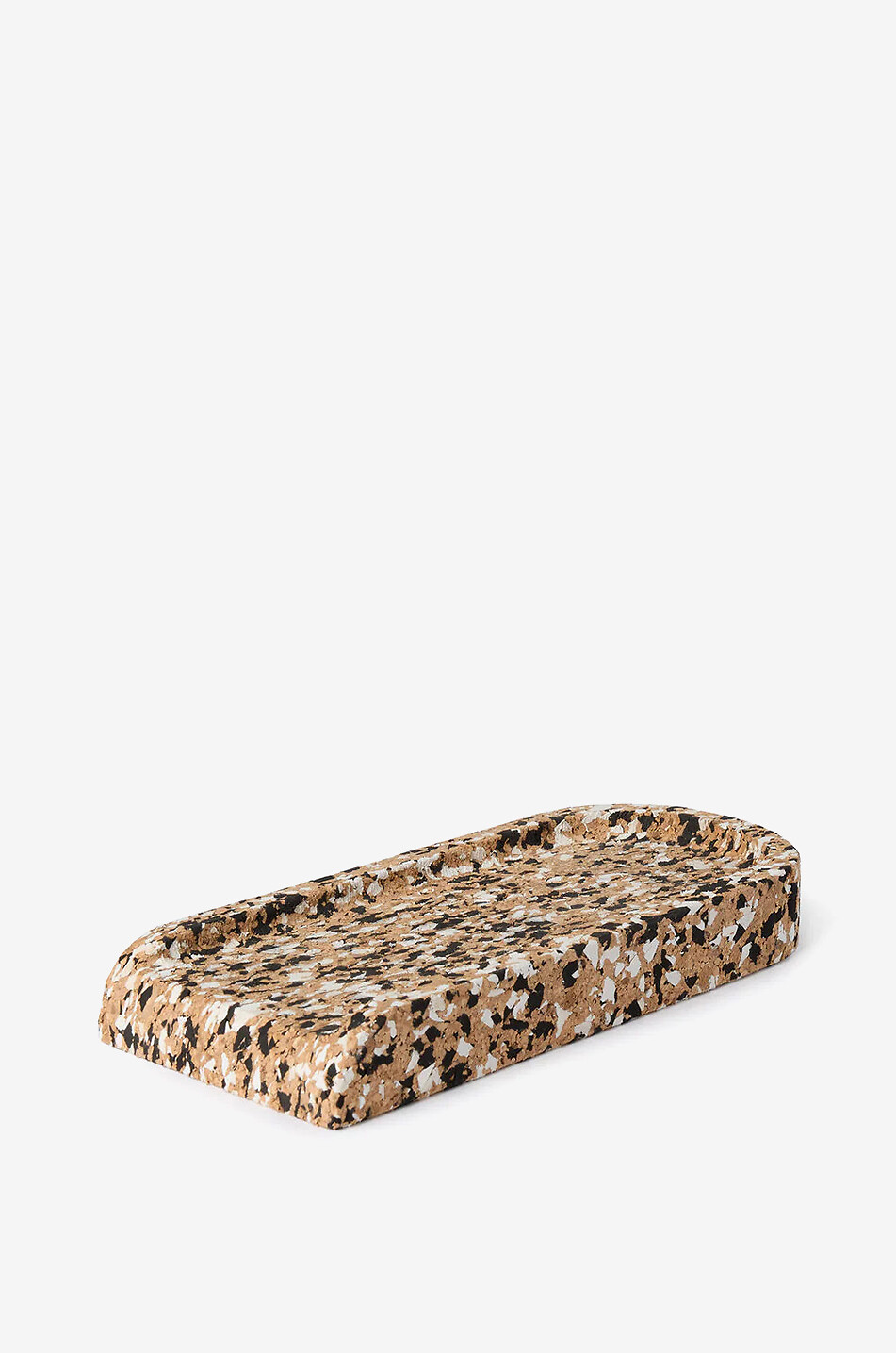 Vide-poche en liège moucheté Confetti Pen Tray - H2,5