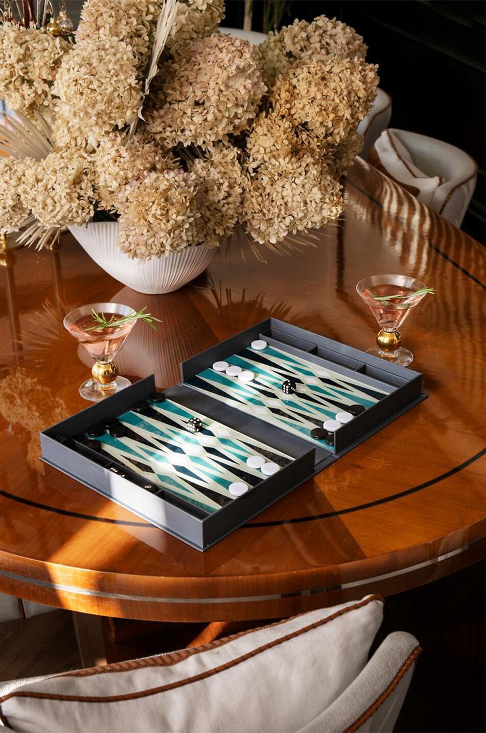 PRINTWORKS Classic backgammon set Home BLUE 3