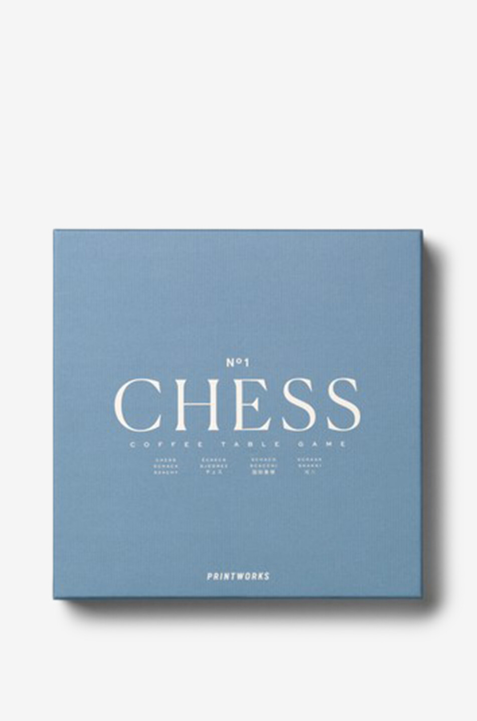 Jeu d'échecs en bois et acrylique Classic - Chess, Dusty Blue
