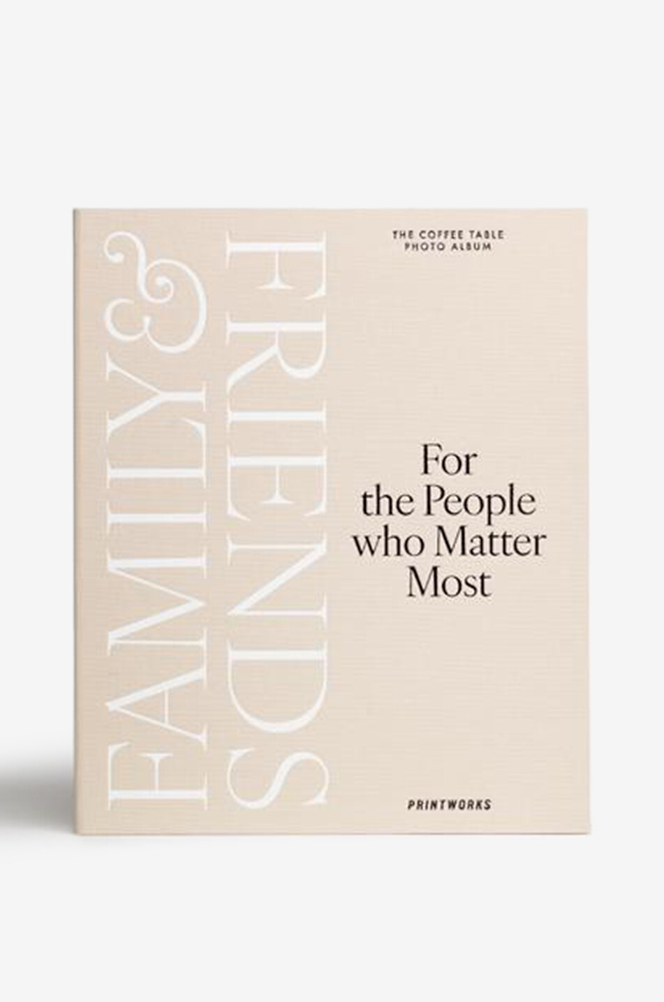 PRINTWORKS Album Family & Friends ring-bound photo album Home BEIGE 1