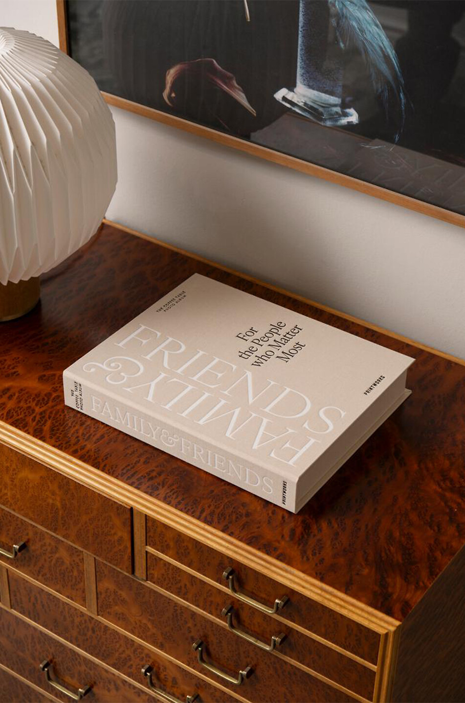 PRINTWORKS Album Family & Friends ring-bound photo album Home BEIGE 3