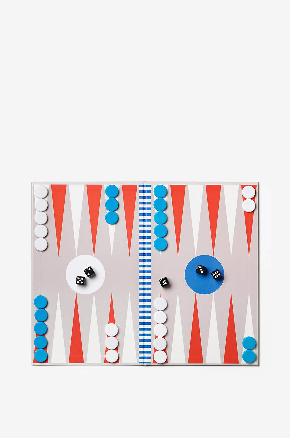 PRINTWORKS Acrylic and paper backgammon set Home MULTI COLOURED 2