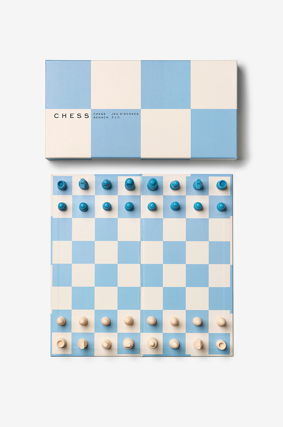 PRINTWORKS Chess set with wooden board and pieces Home MULTI COLOURED 2
