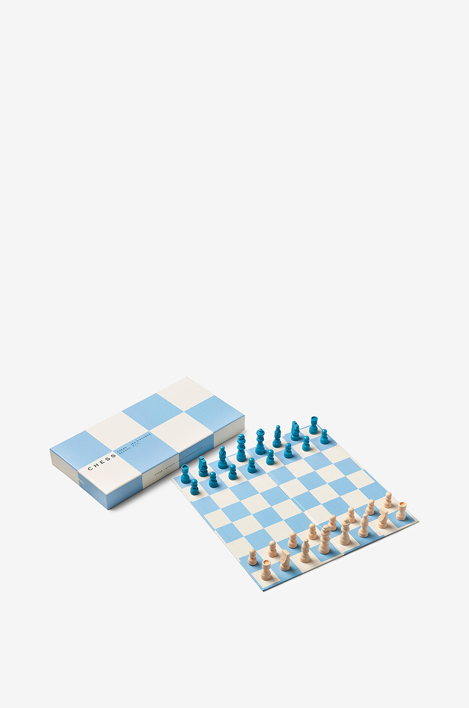 PRINTWORKS Chess set with wooden board and pieces Home MULTI COLOURED 7