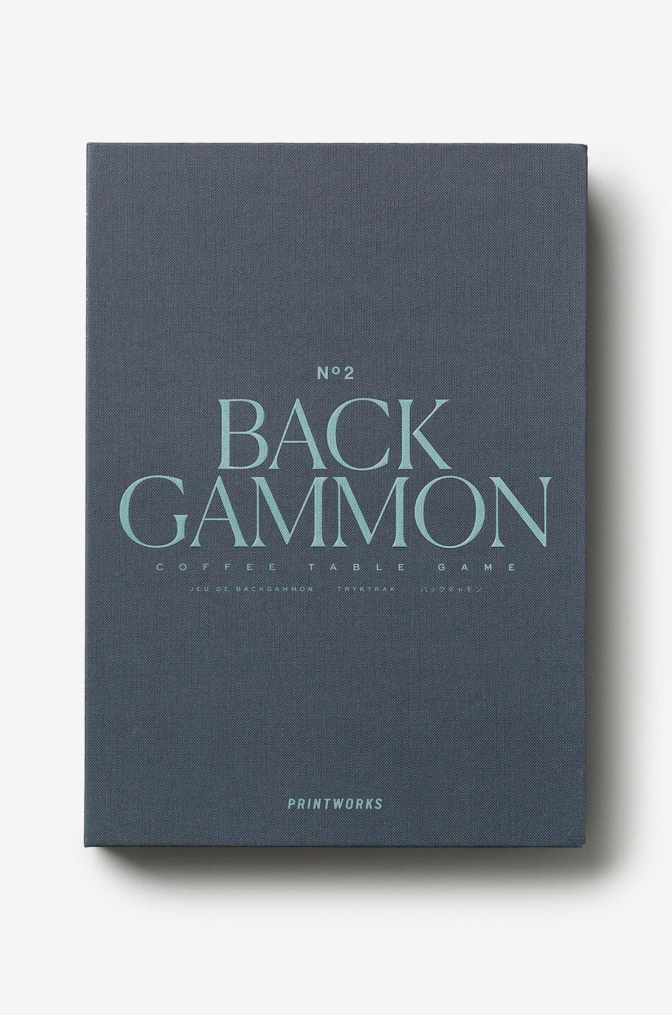 PRINTWORKS Classic backgammon set Home BLUE 1