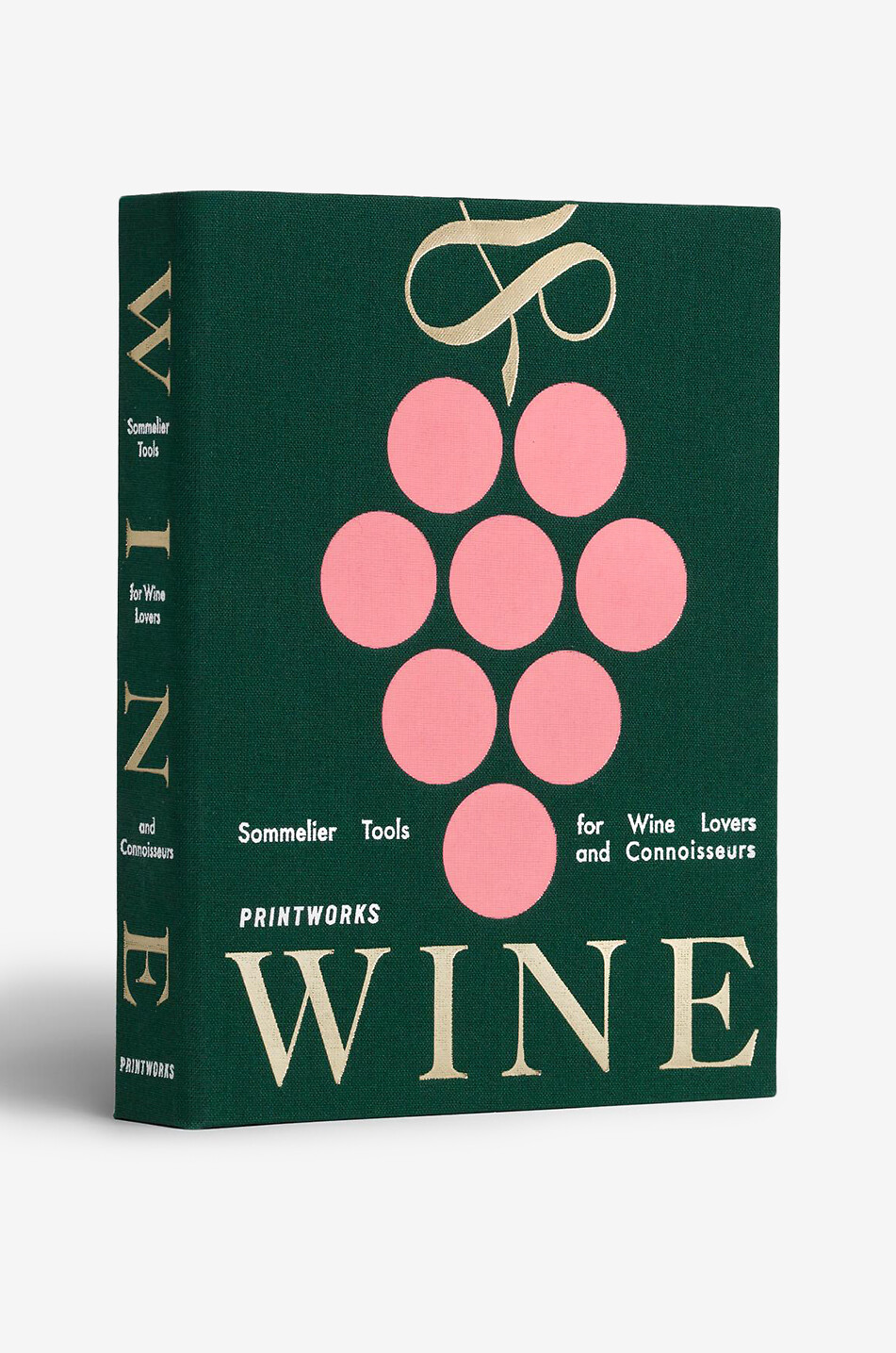 PRINTWORKS Wine accessories gift set in steel with corkscrew Home GREEN 9