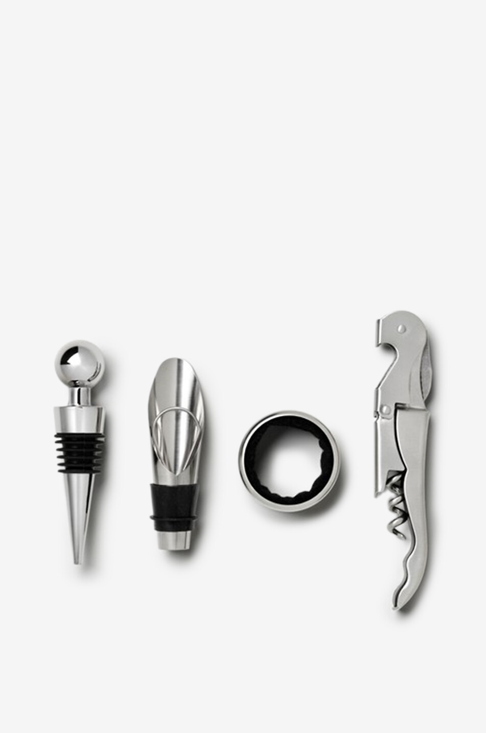 PRINTWORKS Coffret d'accessoires à vin en acier The Essentials - Wine Tools Maison BEIGE 6