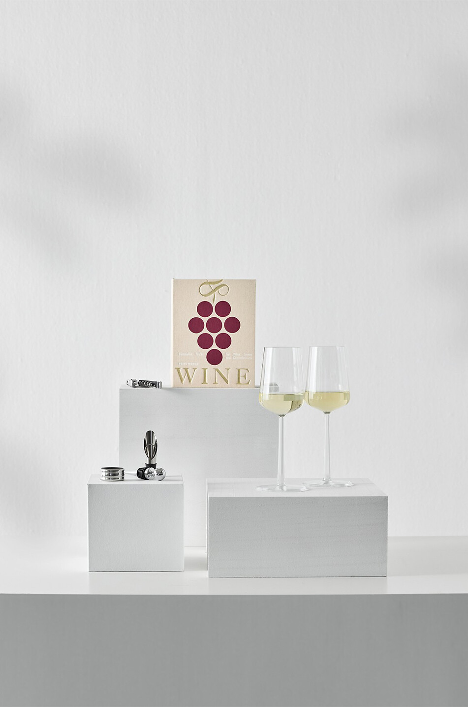 PRINTWORKS Coffret d'accessoires à vin en acier The Essentials - Wine Tools Maison BEIGE 4