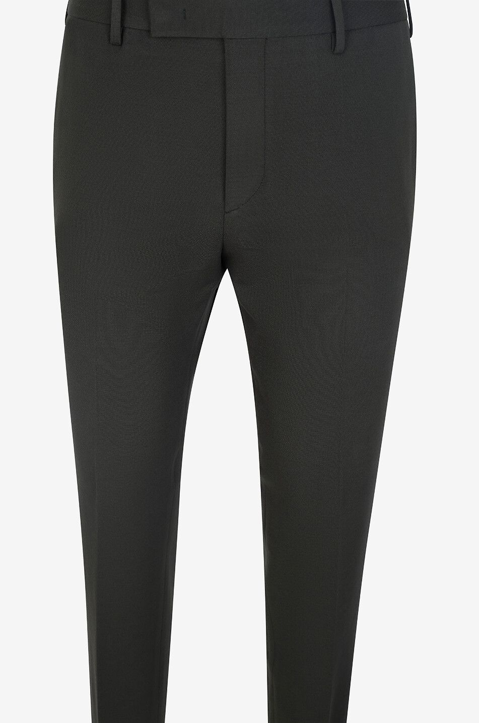 BONGENIE Straight-leg blended viscose trousers Men DARK BROWN 4
