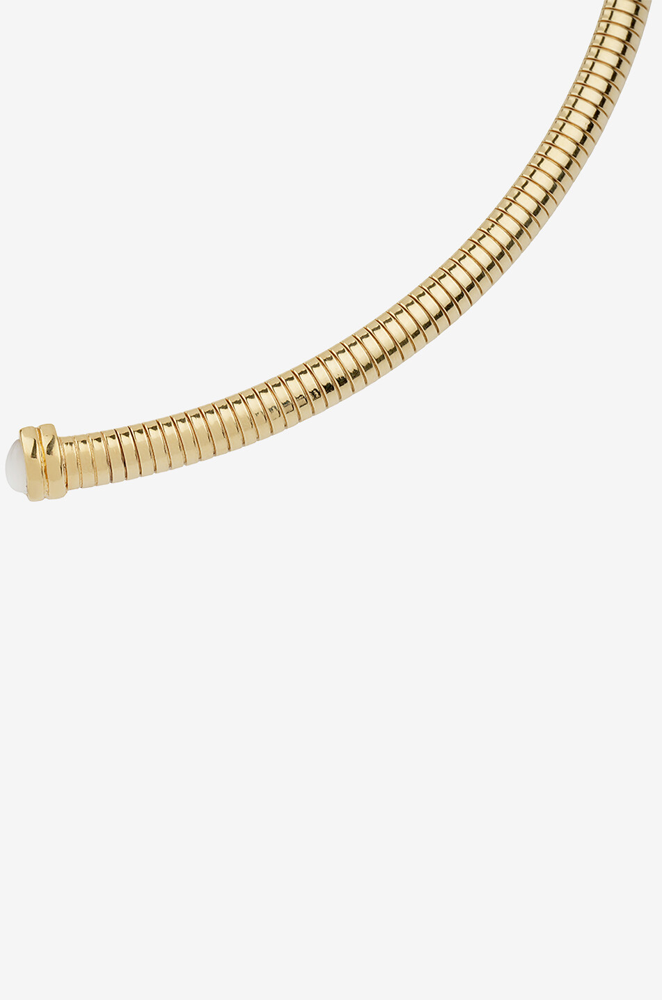 GAS BIJOUX Goldener Halsreif mit Perlmutt Antigone Damen GOLDEN 2