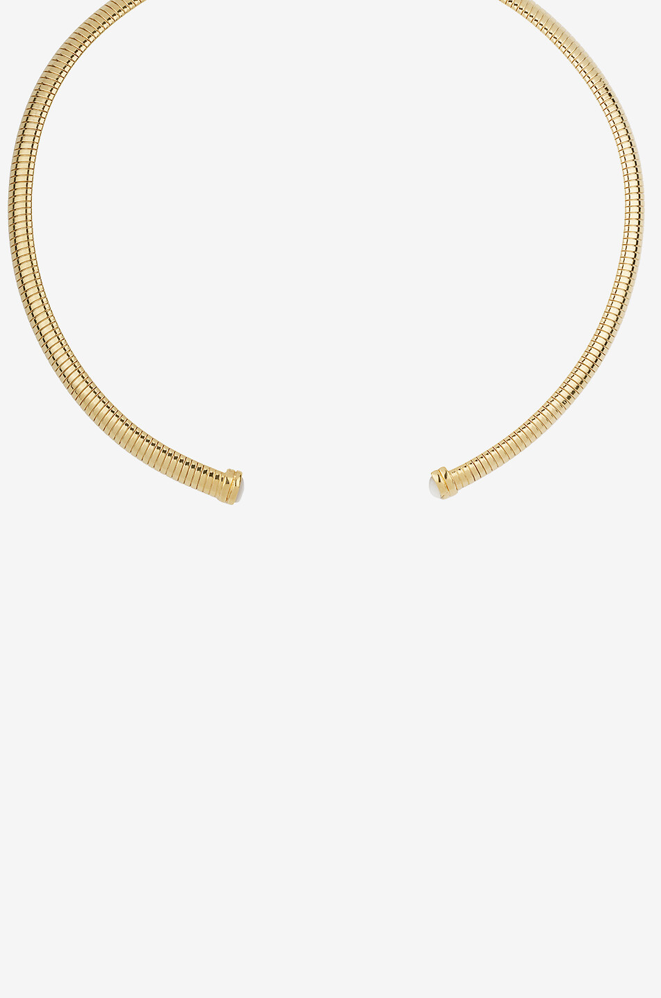 GAS BIJOUX Goldener Halsreif mit Perlmutt Antigone Damen GOLDEN 3