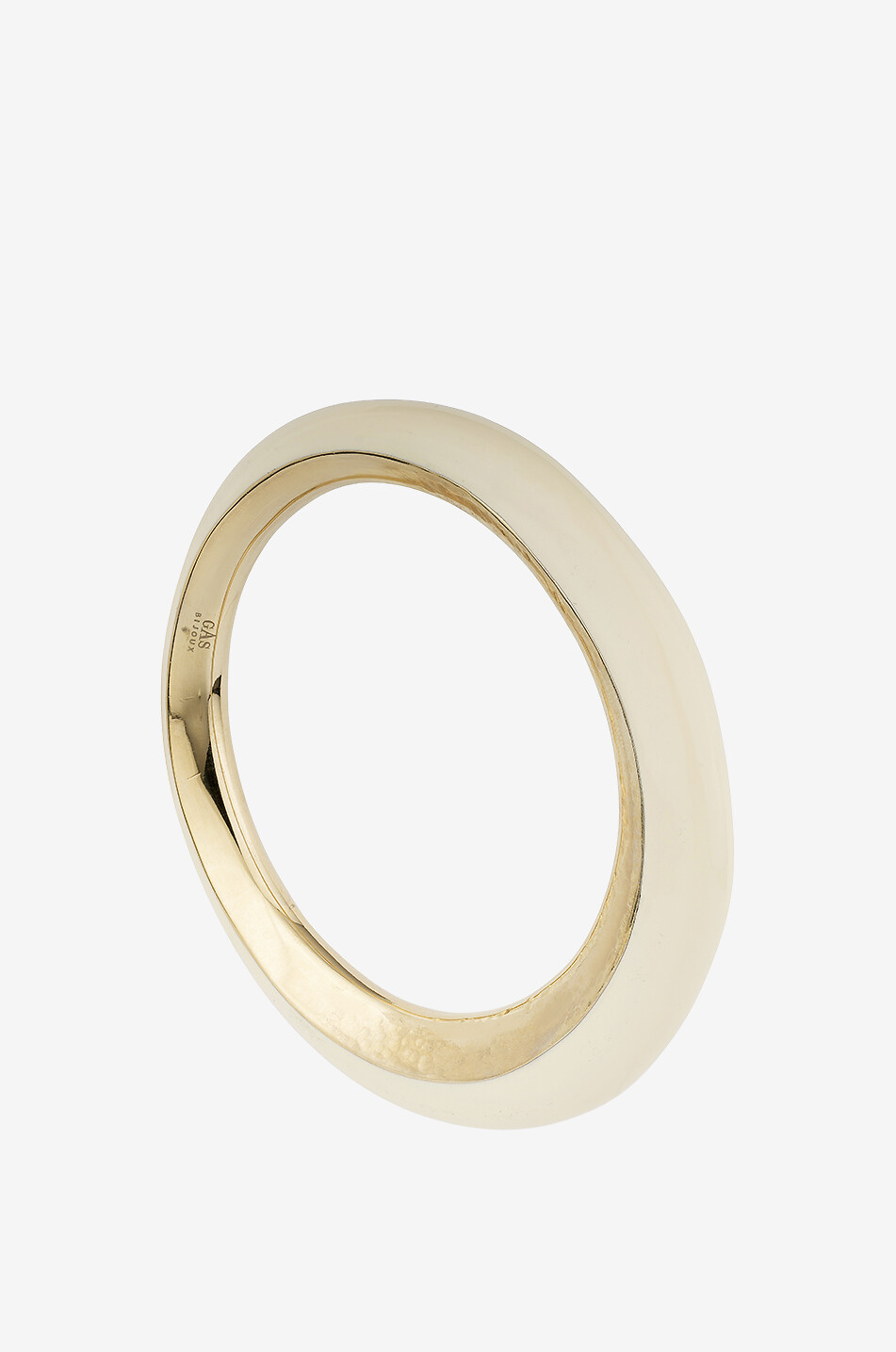 GAS BIJOUX Armreif aus goldenem Metall und Acetat Selva Damen CREMEFARBEN 2