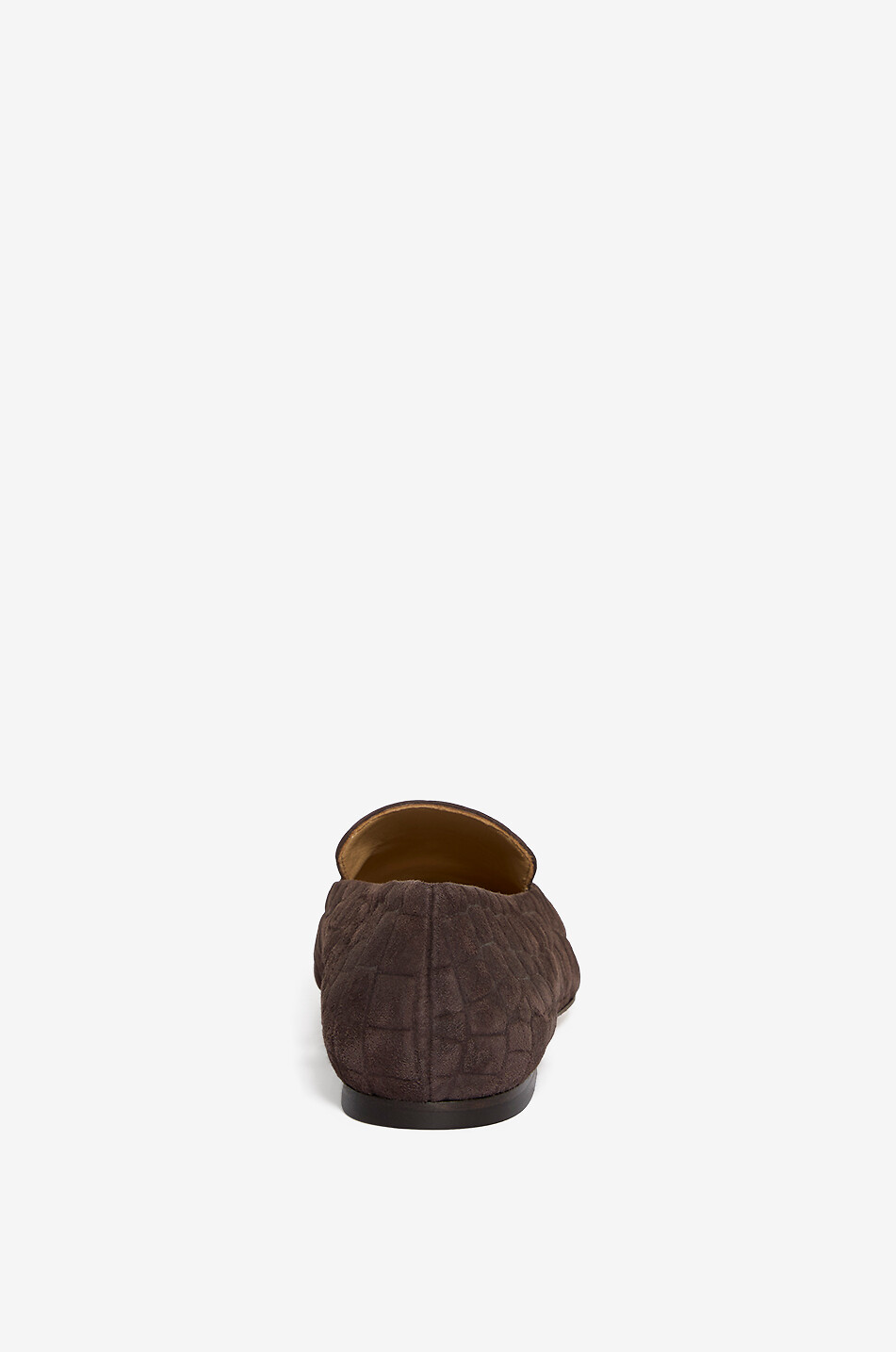 ARTEANA Flache Mokassins aus Veloursleder mit Tiermuster Verona Damen DUNKELBRAUN 4